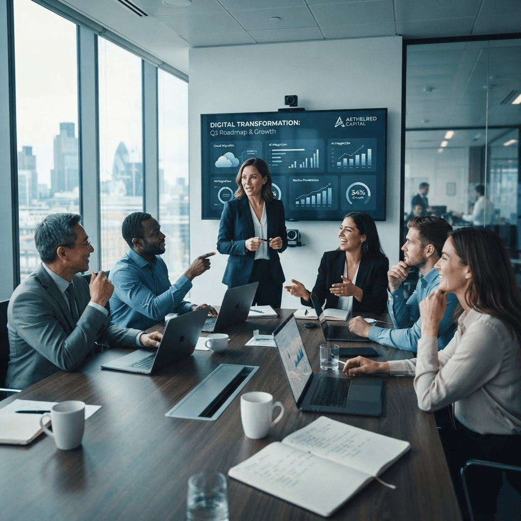 Enterprise & Transformation team at work